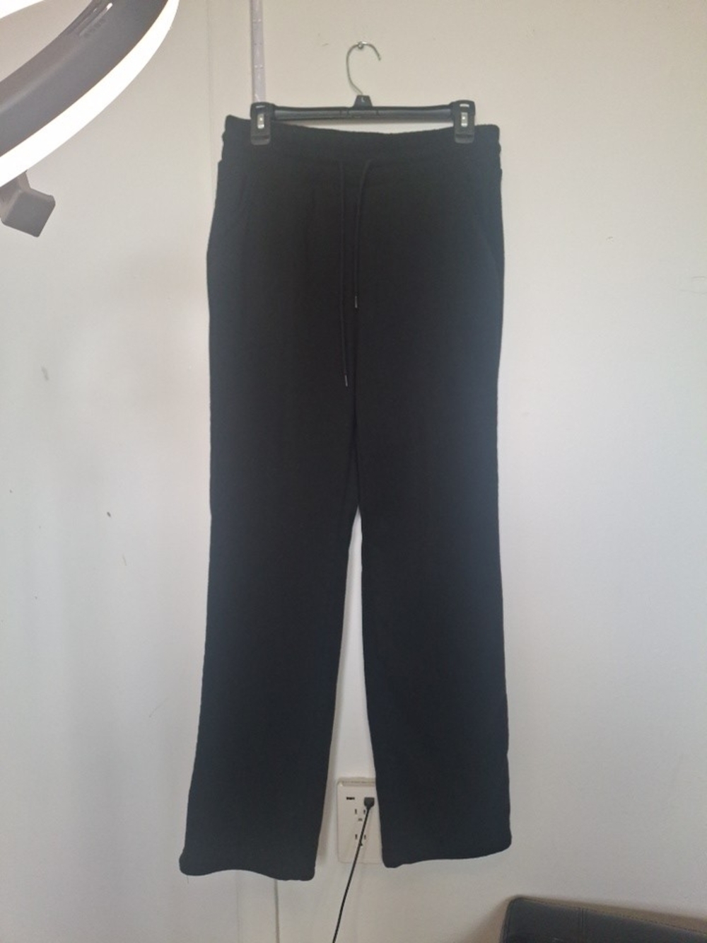 Classic Black Men's Drawstring Joggers